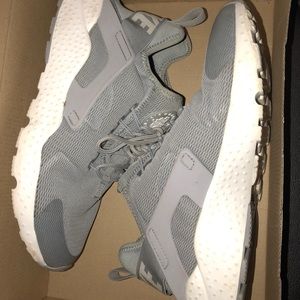Gray Nike Air Huaraches